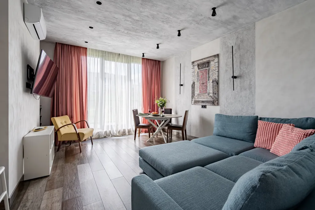 Квартира Охта Сьют 17 c отдельным входом — аренда посуточно в Мистолово