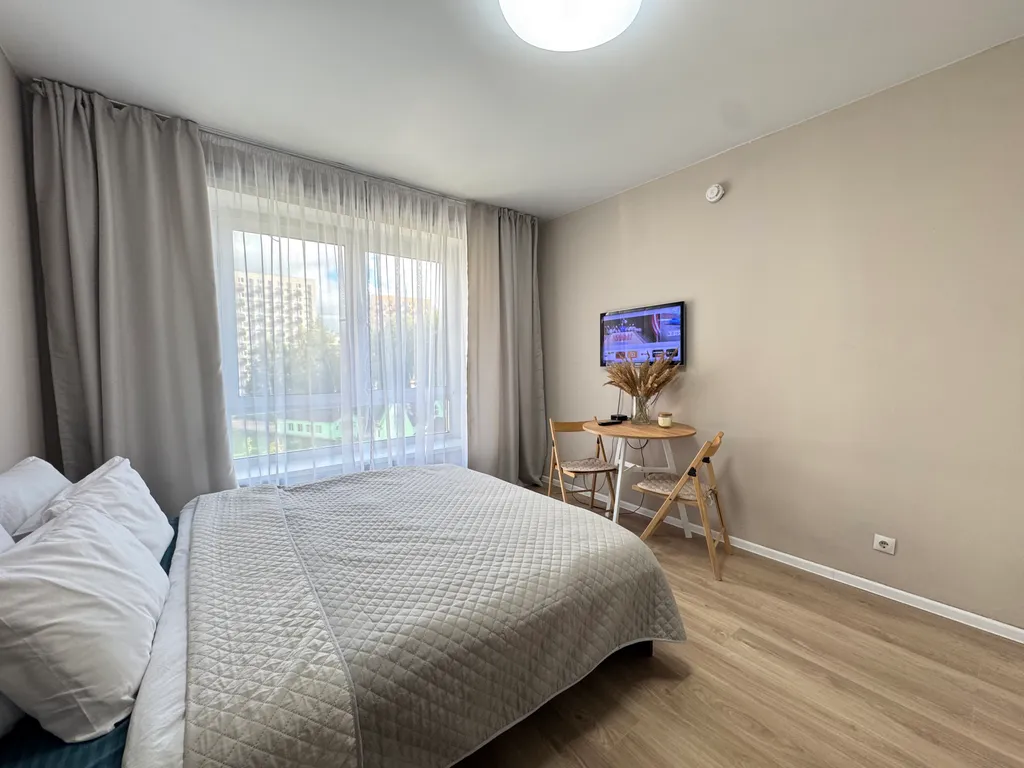 Уютная квартира с новым ремонтом и лесом под окном — аренда посуточно в Коммунарка