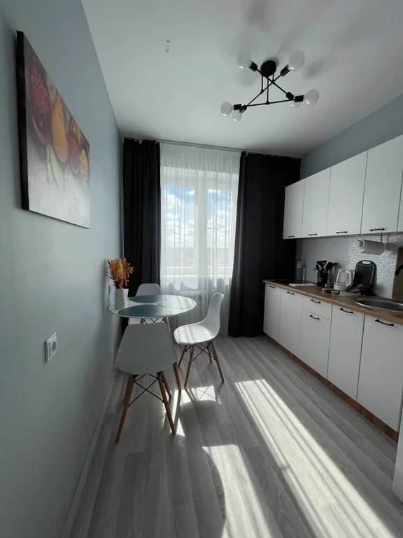 Оригинальная однокомнатная в районе аэропорта