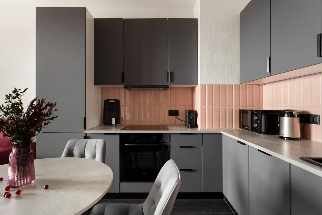 Квартира Евродвухкомнатная квартира на проспекте Будённого — Санкт-Петербург