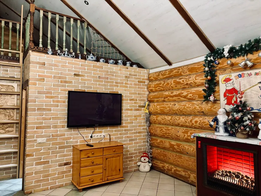 Коттедж Коттедж Настоящая русская изба Николаича — Рузино