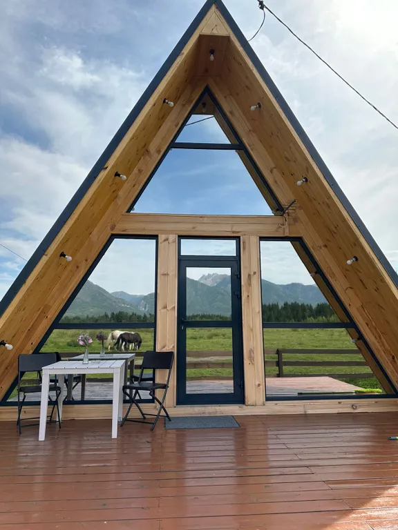 Уединенный афрейм с теплыми полами