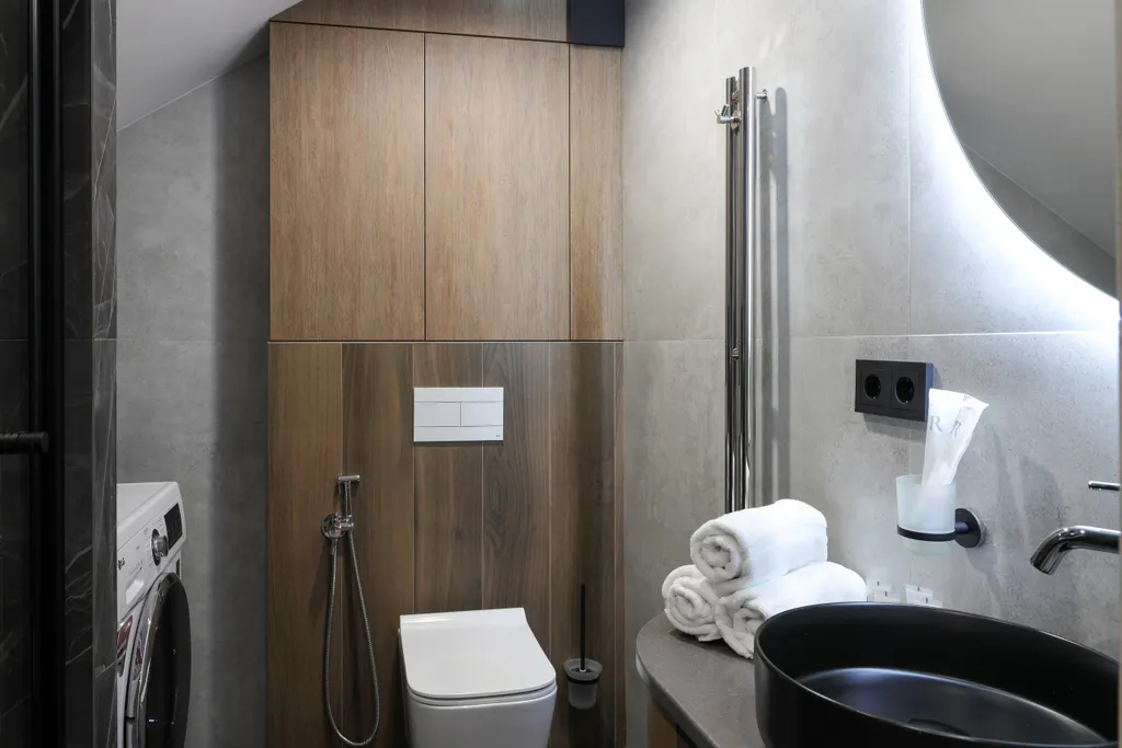 Коттедж c 2 спальнями, террасой, мангальной зоной и парковкой