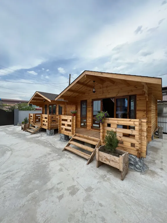 Коттедж семейный с двуспальной кроватью