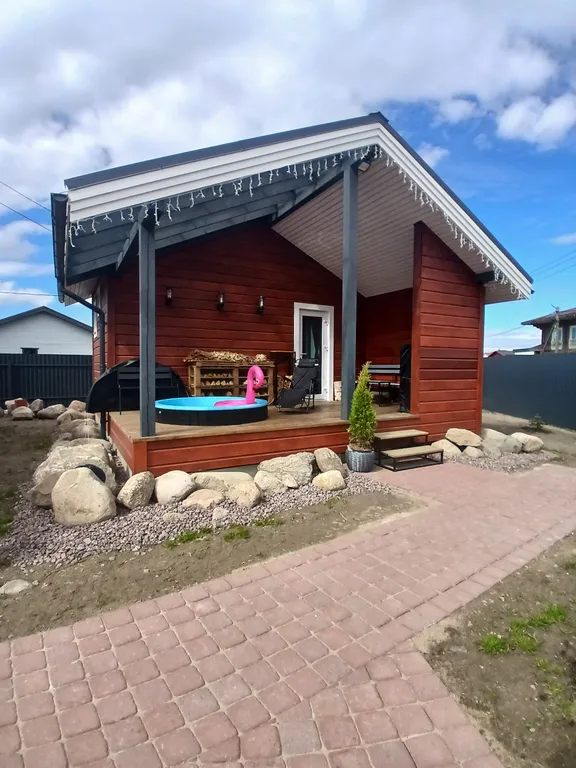 Дом и баня на дровах