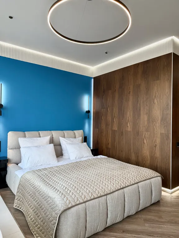 Новые апартаменты-студия на Тверской с потрясающий видом на центр Москвы