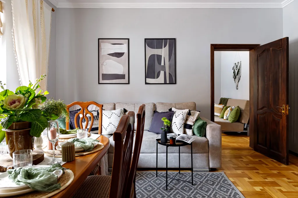 Коттедж в горном районе и на берегу реки