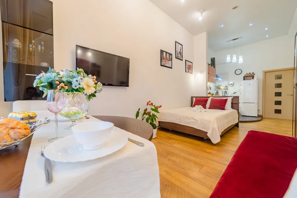 Студия с шикарным видом на Спасский собор 6 этаж