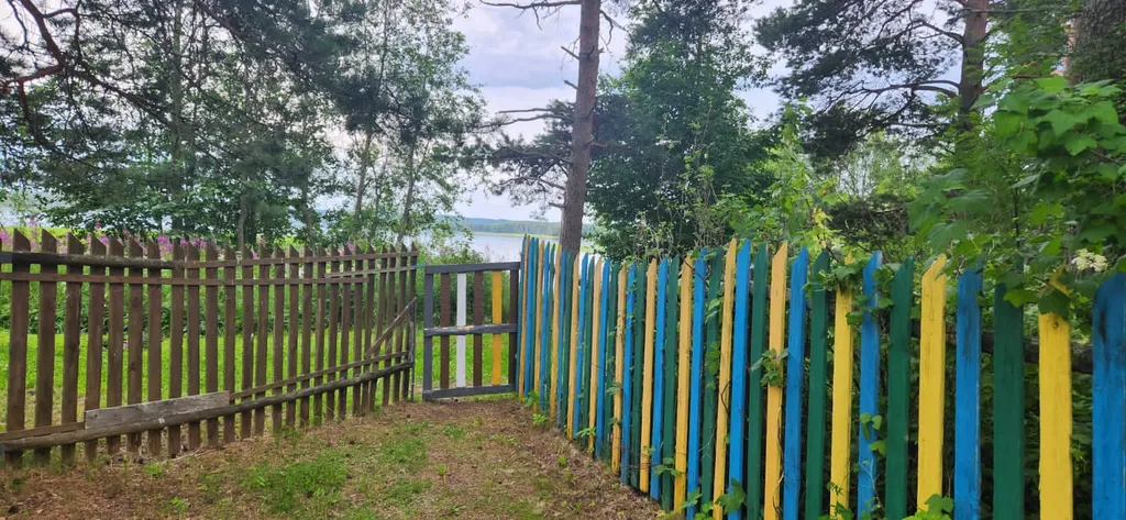 Квартира Солнышко в деревянном доме на самом берегу Онежского озера