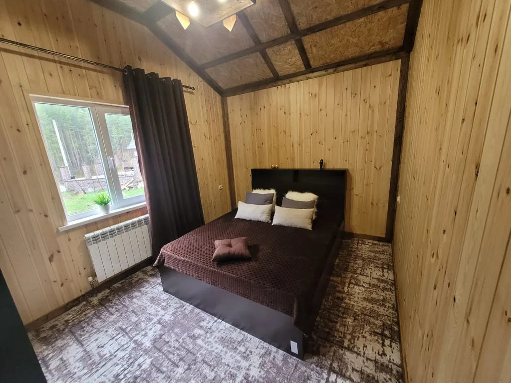 База отдыха с видом на горы в Приэльбрусье