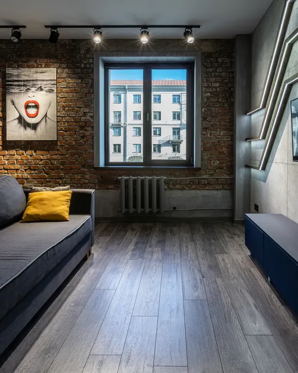 Апартаменты в стиле Loft на проспекте Независимости