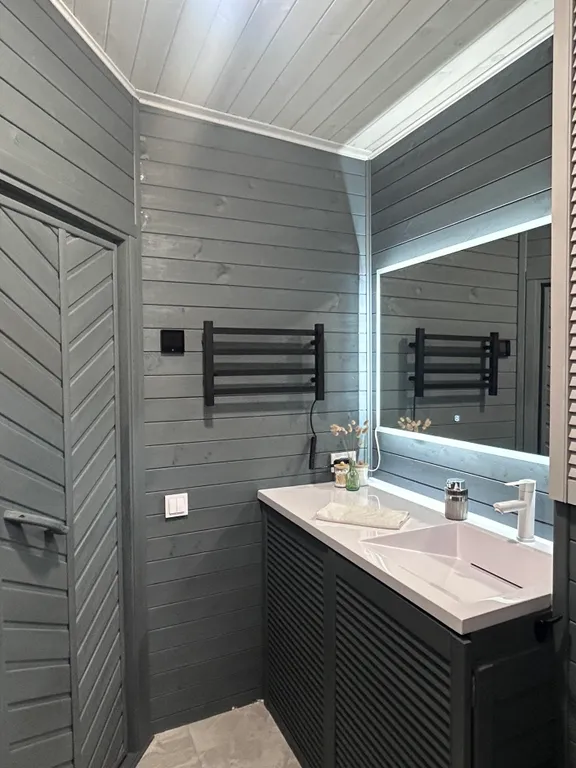 Уникальный дом-баня с собственной террасой