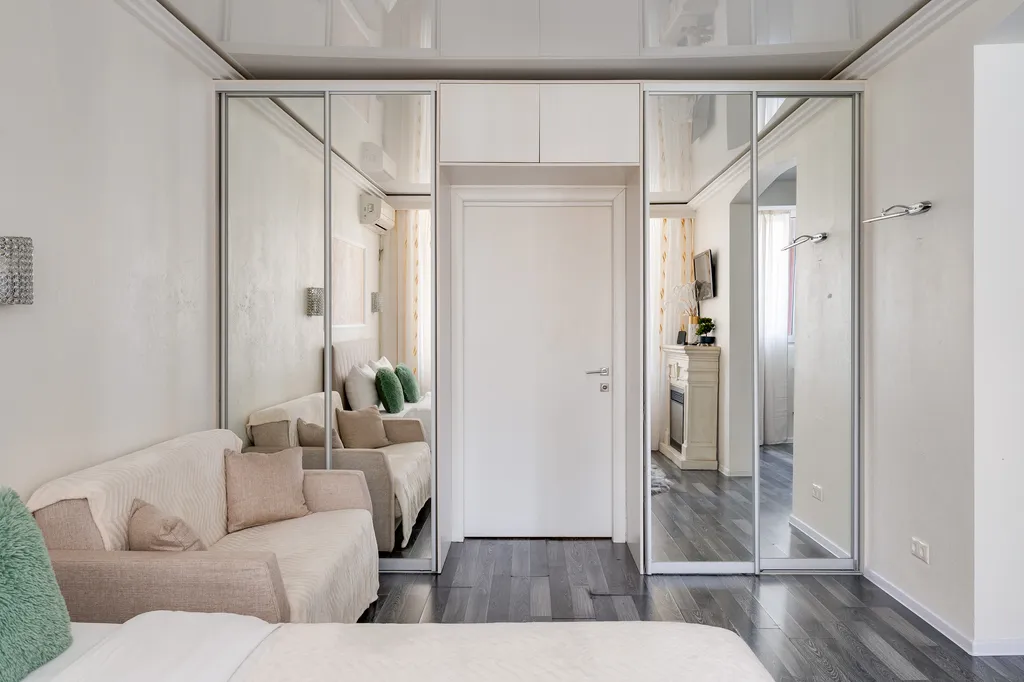 Однокомнатная квартира с камином