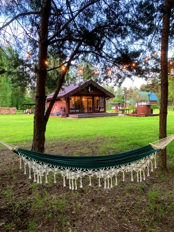 Дом с русской баней и горячей купелью