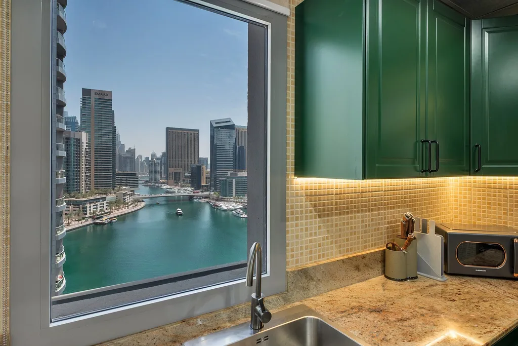 Квартира уютная с 1 спальней в районе Dubai Marina