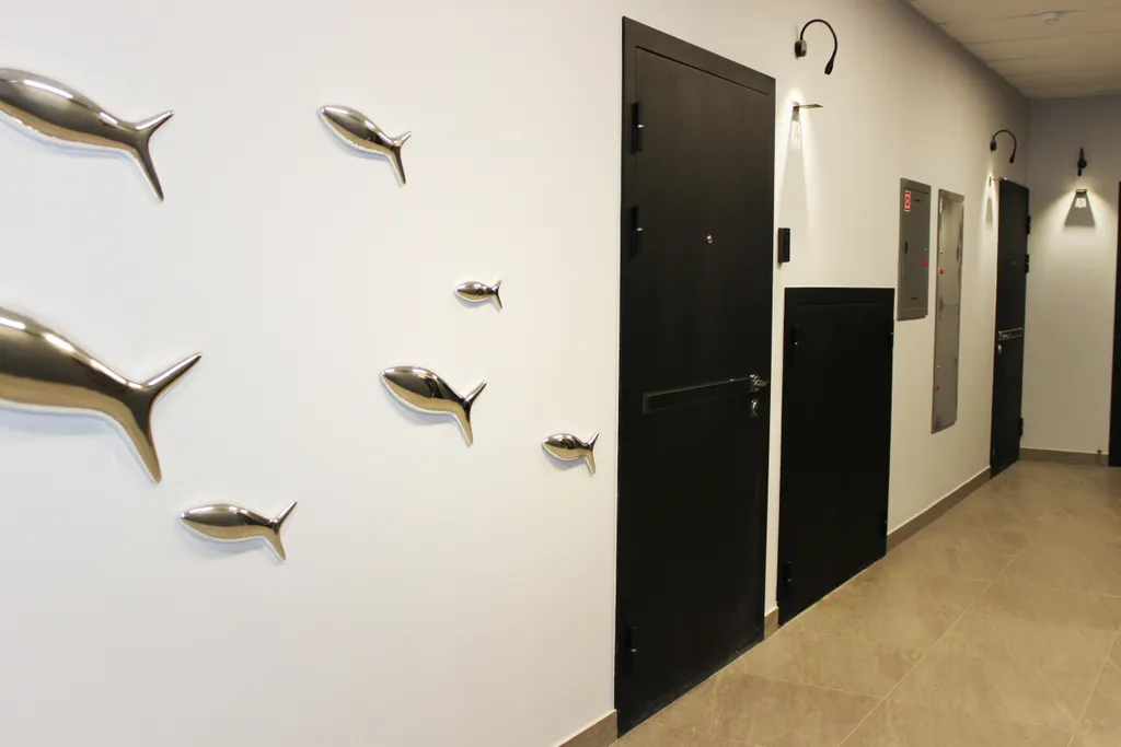 Апартамент с видом на город с высоты 24 этажа