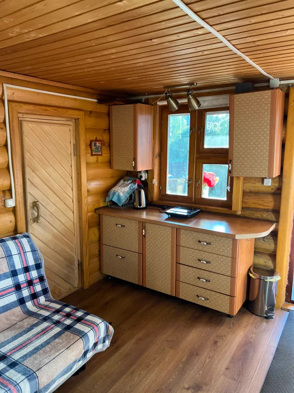 Домик в деревне c баней на дровах