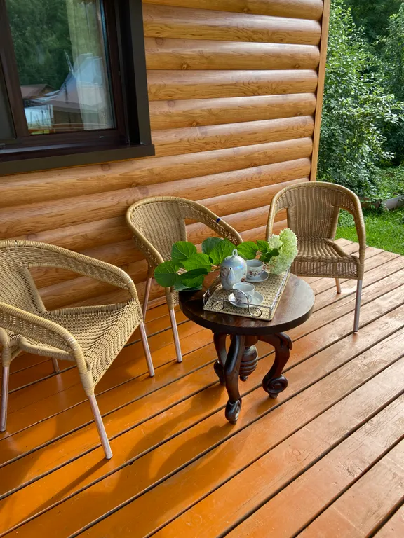 Уютный коттедж с камином