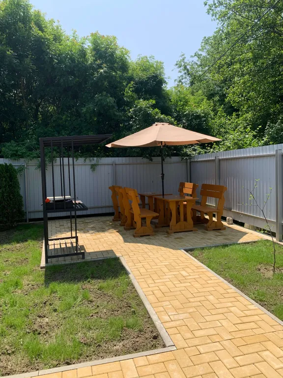 Дом с русской баней, банным чаном, бассейном