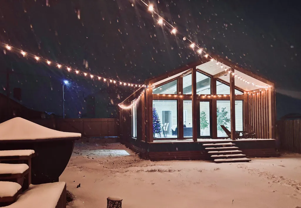 Просторный барн-хаус с сауной и чаном рядом с Казанью