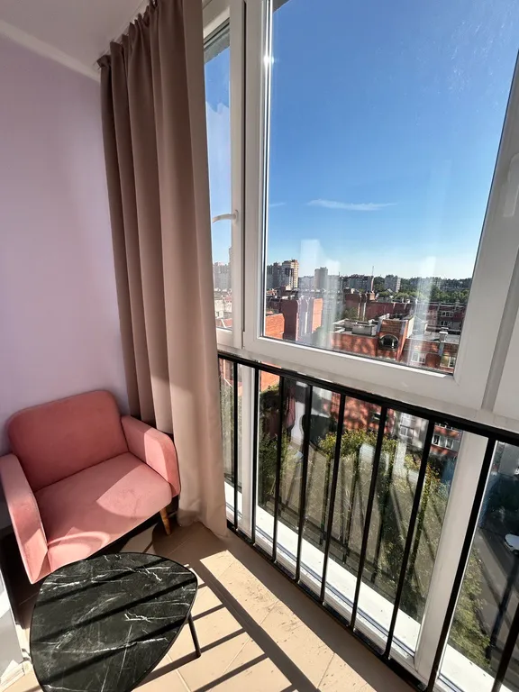 Уютная однокомнатная квартира в новом доме недалеко от центра