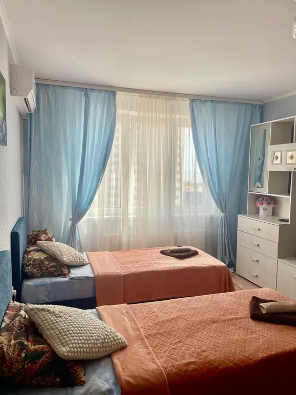 Однокомнатная квартира в южном районе с видом на море — аренда посуточно в Новороссийск