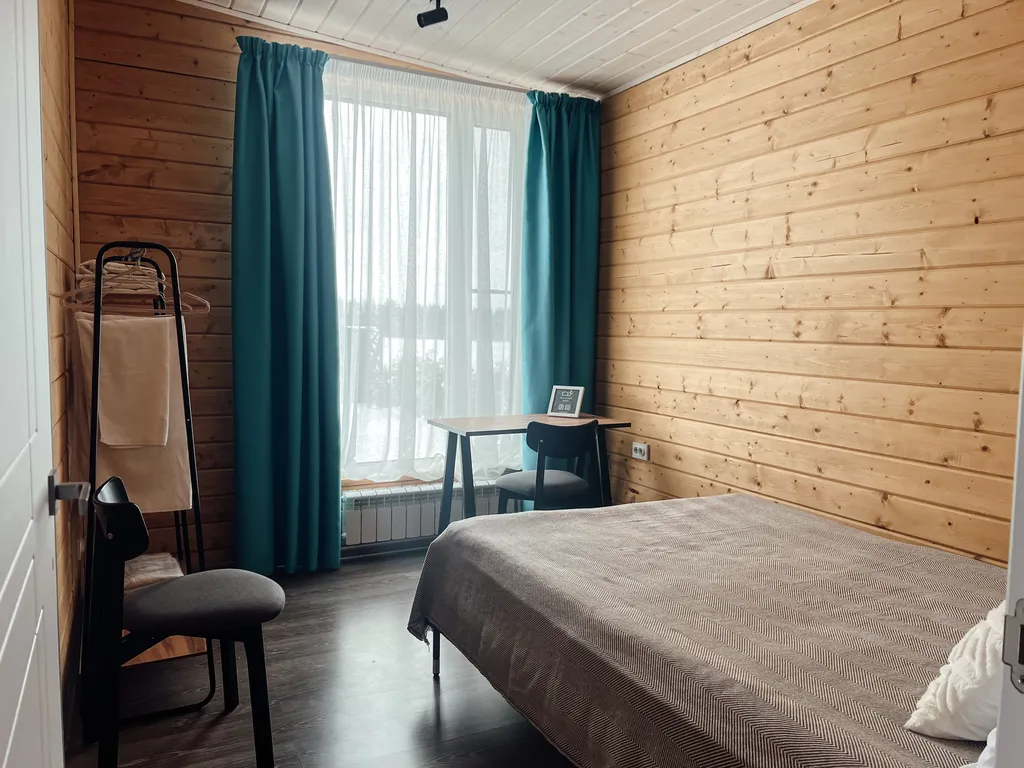 Дом с красивой костровой зоной