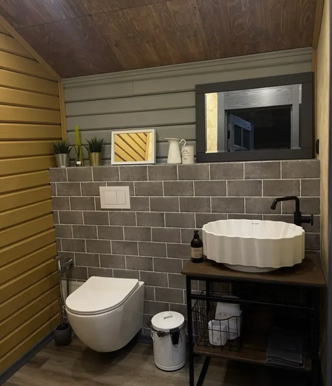 Уютный дом из дерева