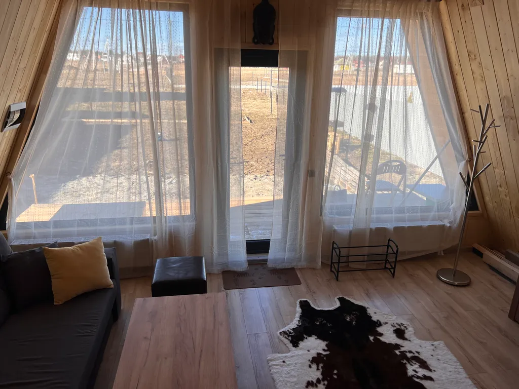 Уютный дом в стиле A-frame