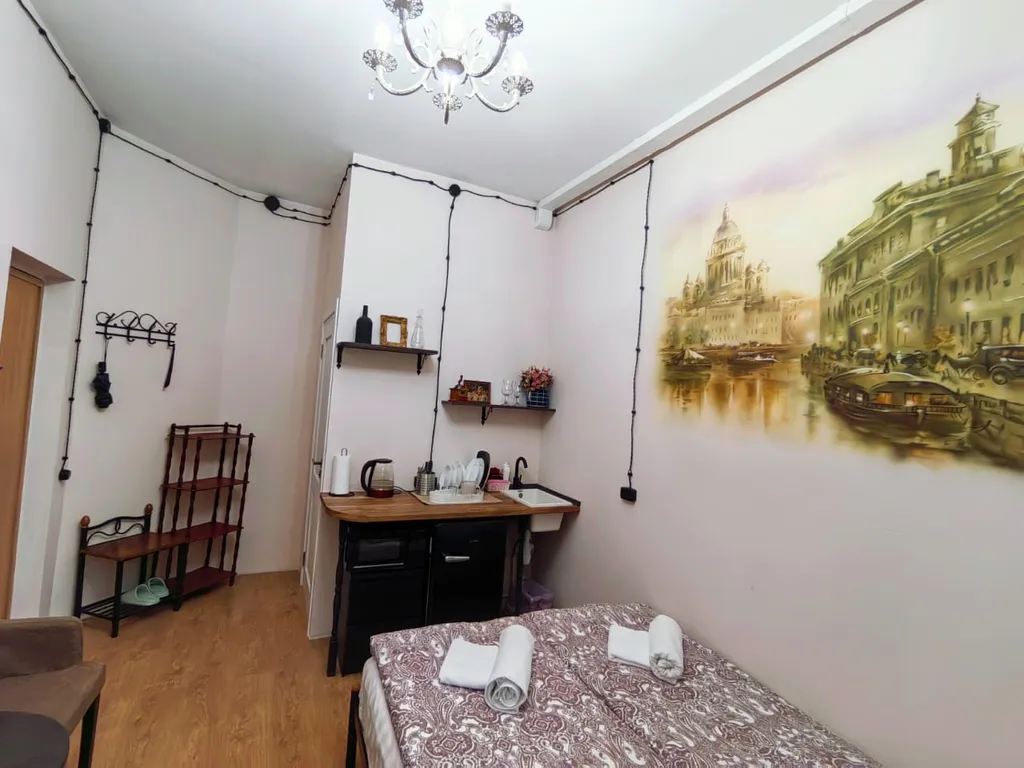 Апартаменты Сны Петербурга, бесконтактный заезд, хранение багажа