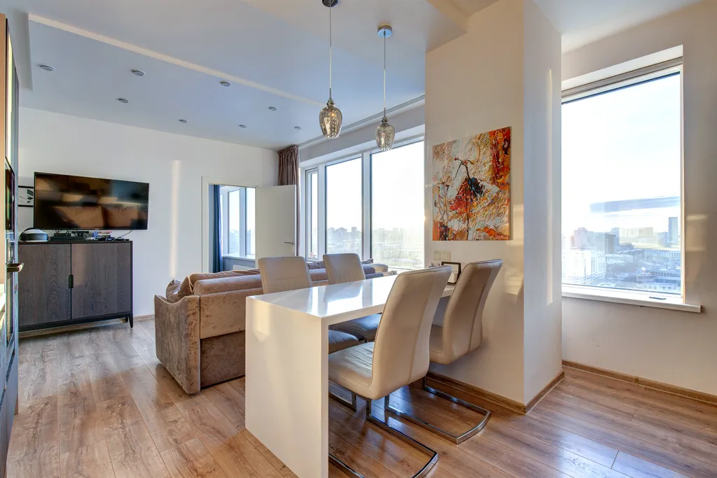 Апартамент с панорамным видом "Огни Екатеринбурга"