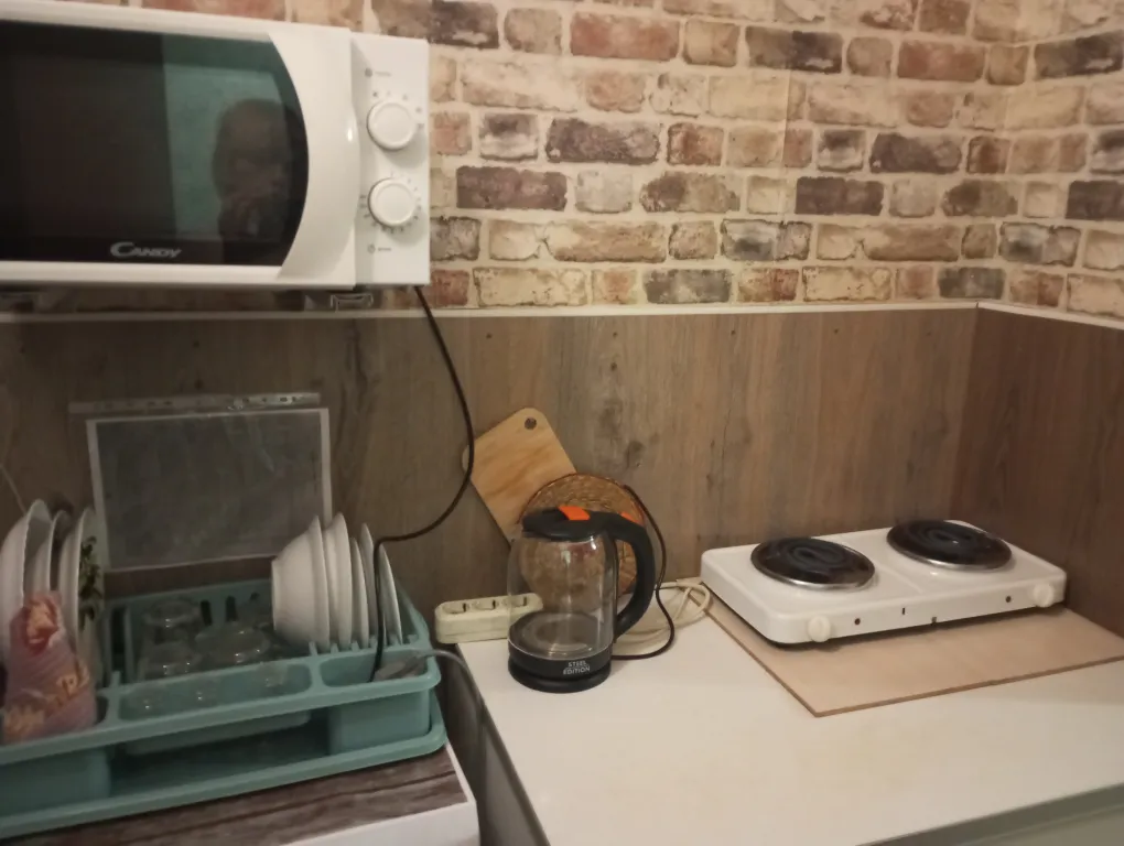 Небольшая квартира-студия гостиничного типа со всеми удобствами