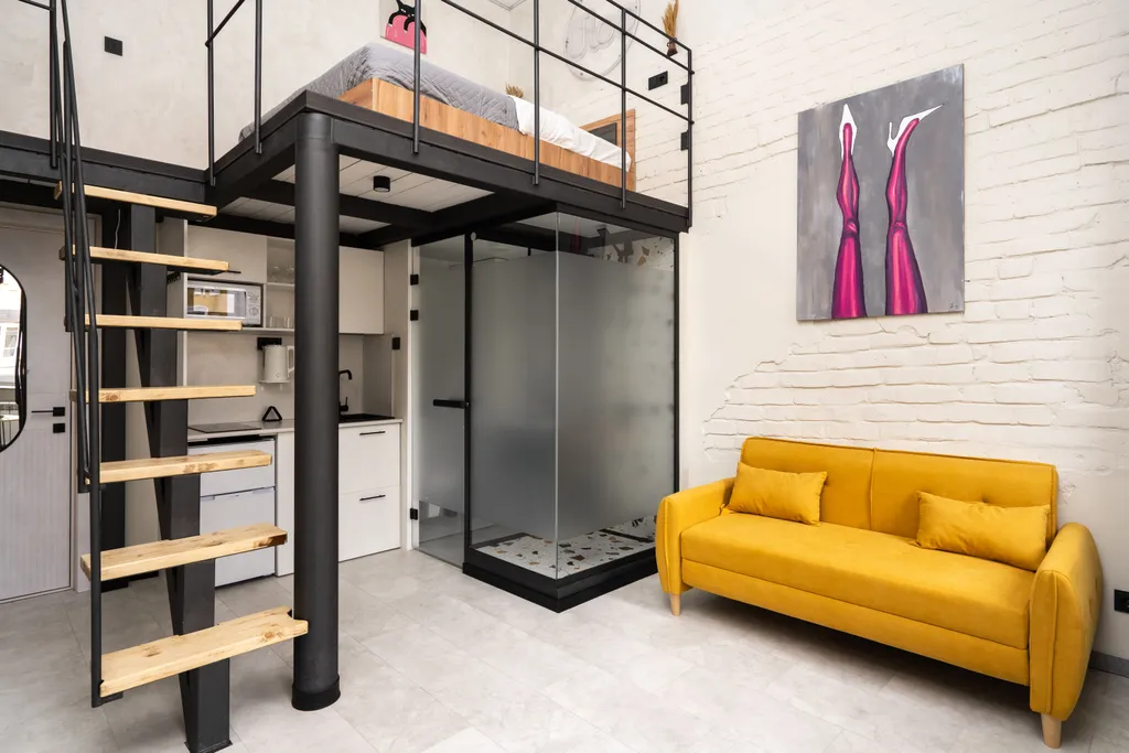 Квартира Квартира Двухэтажный UrbanLoft рядом с Кремлём by Uloo — Нижний Новгород