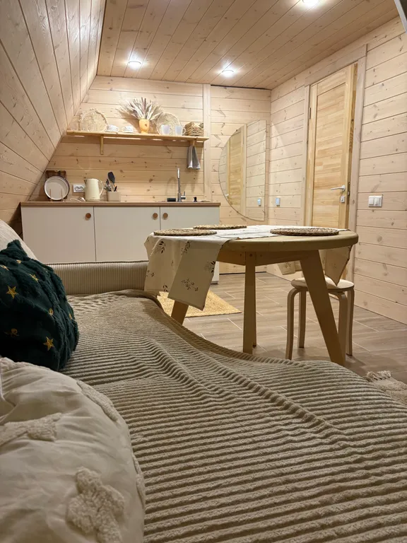 Уютный домик с банным чаном