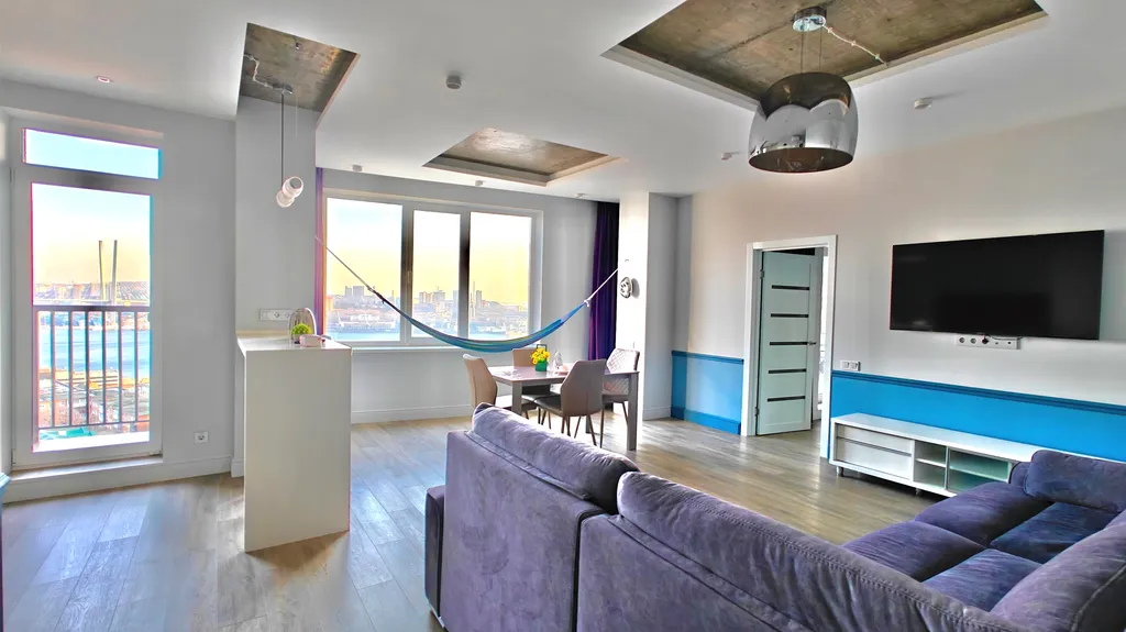 Видовая шикарная квартира в центре на набережной