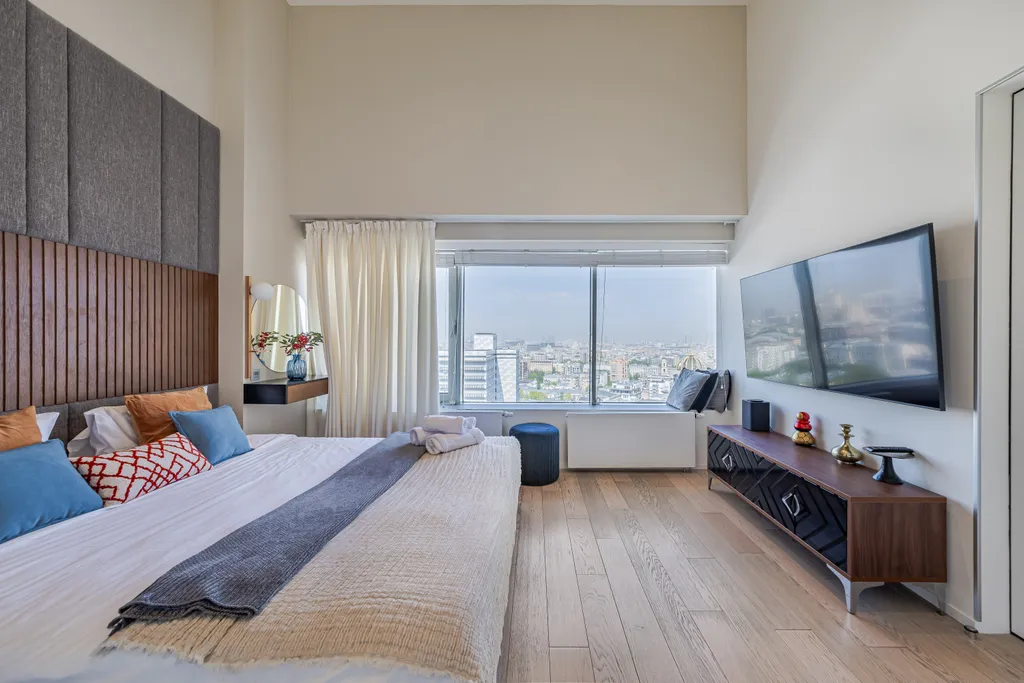 Двухуровневые апартаменты Смарт Хост с проектором и PS4