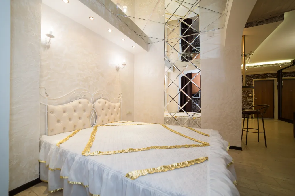 Квартира - студия в стиле vintage с джакузи