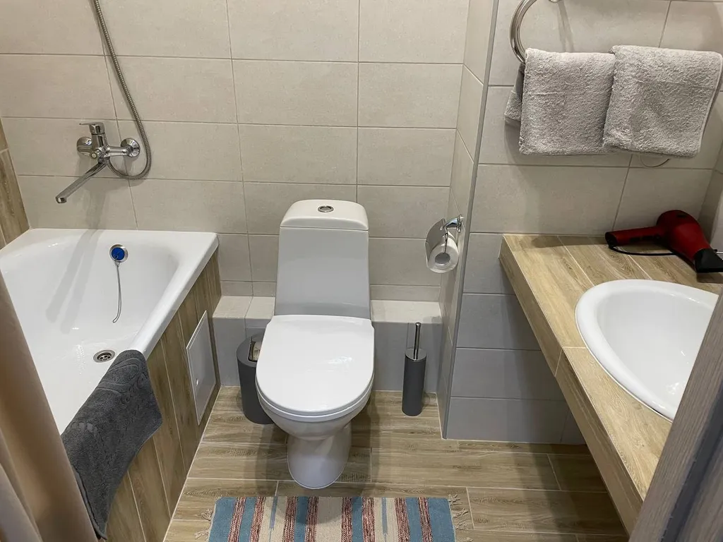 Уютная двухкомнатная квартира с шикарным видом на город