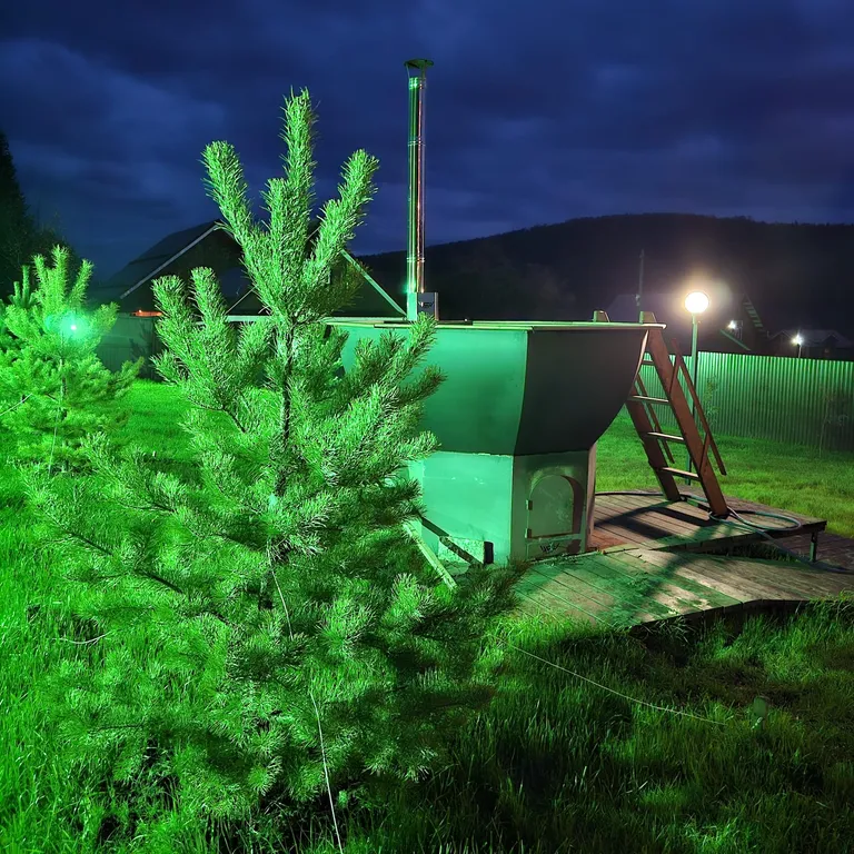 Шестиместный коттедж с изолированным участком 10 соток №1