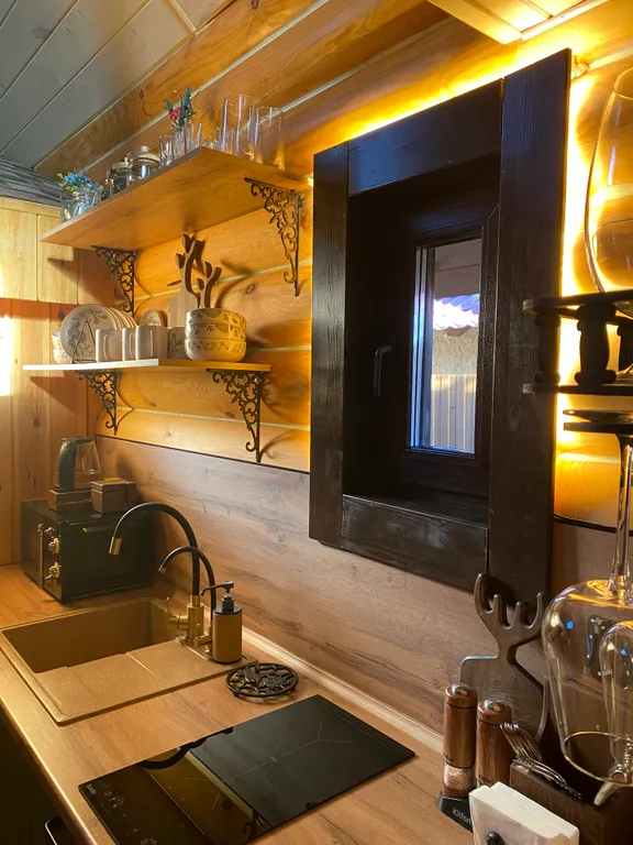 Атмосферный дом с русской печью и баней