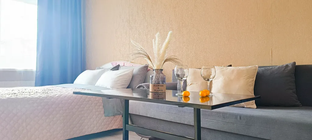 Квартира Центр,отчетные документы, двуспальная кровать+диван — аренда посуточно в Тында