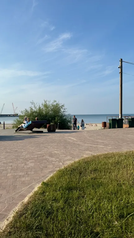 Квартира с боковым видом на море