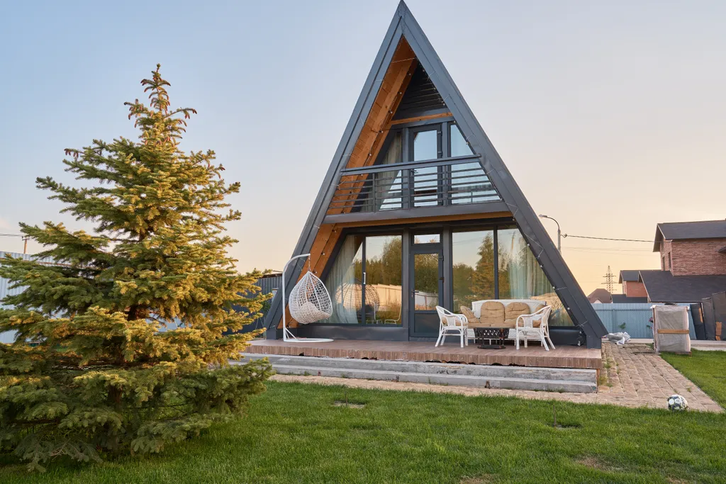Коттедж Коттедж Шале A-Frame — Новый Быт