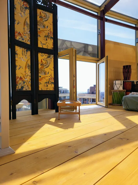 Квартира Квартира Трёхэтажный мезонин над крышами Питера — Санкт-Петербург