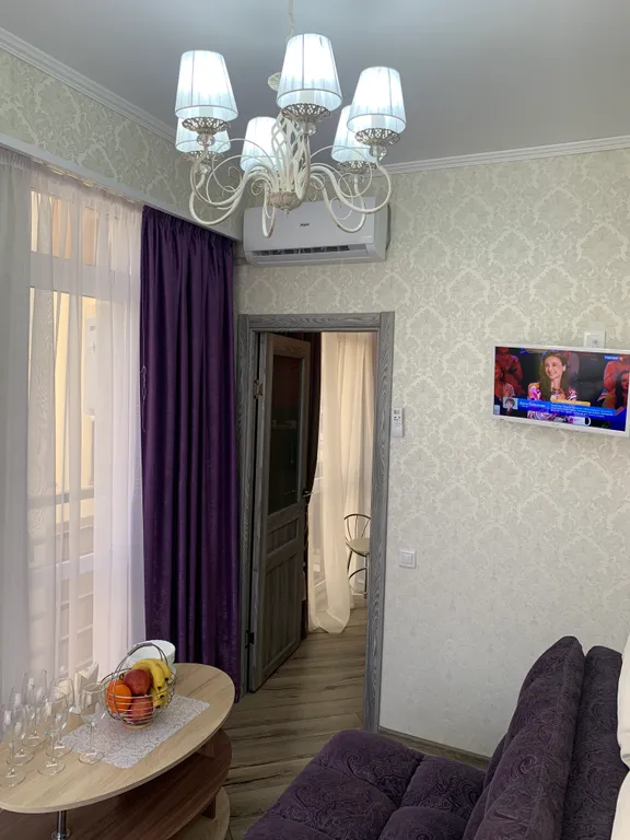 Квартира Квартира Стильная евротрешка в ЖК Соренто Парк с видом на море и горы — Сириус