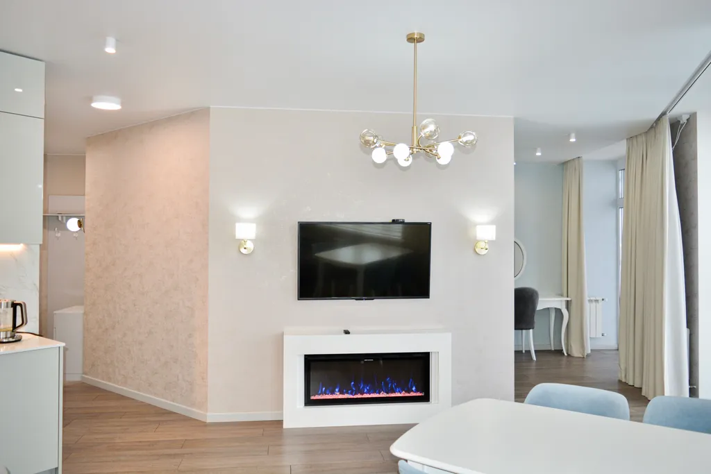 Элитная евродвушка с дизайнерским ремонтом на берегу реки Волга