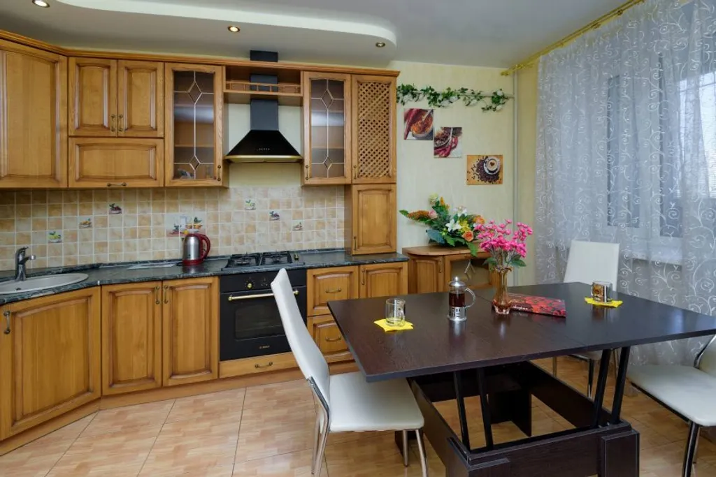 Просторная современная 1-комнатная квартира в центре