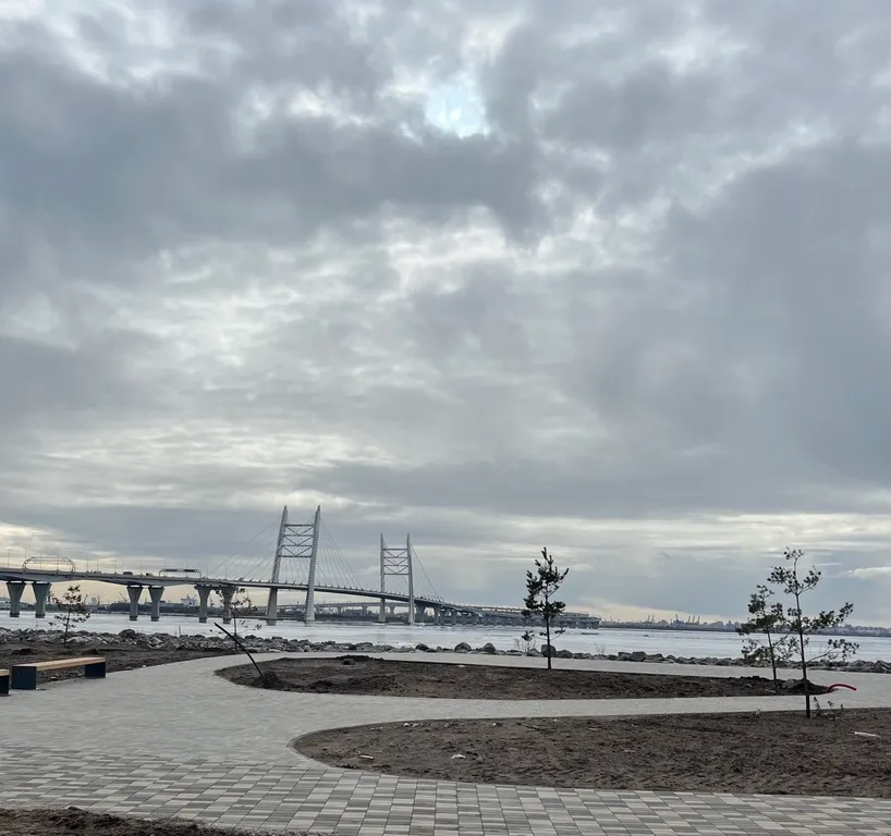 Квартира Квартира Уютная студия с видом на море — Санкт-Петербург