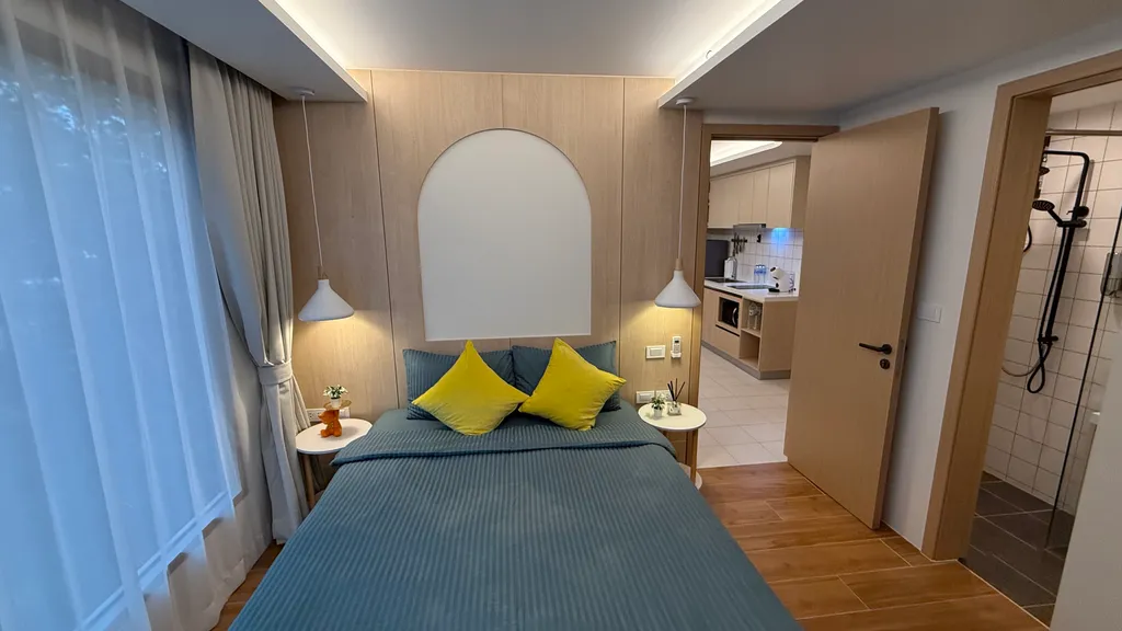 Новая квартира с двумя спальнями и бассейном у моря, пляж Камала