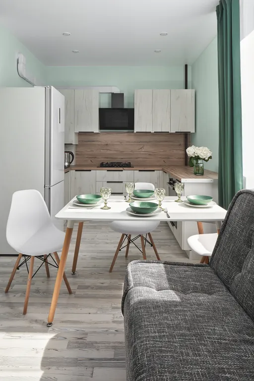 Уютный уголок в тихом районе Калининграда